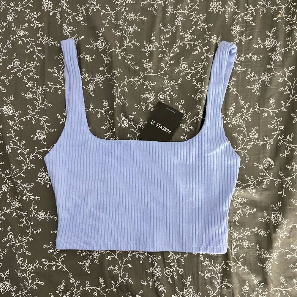 Forever 21 Ribbed Knit Crop Top